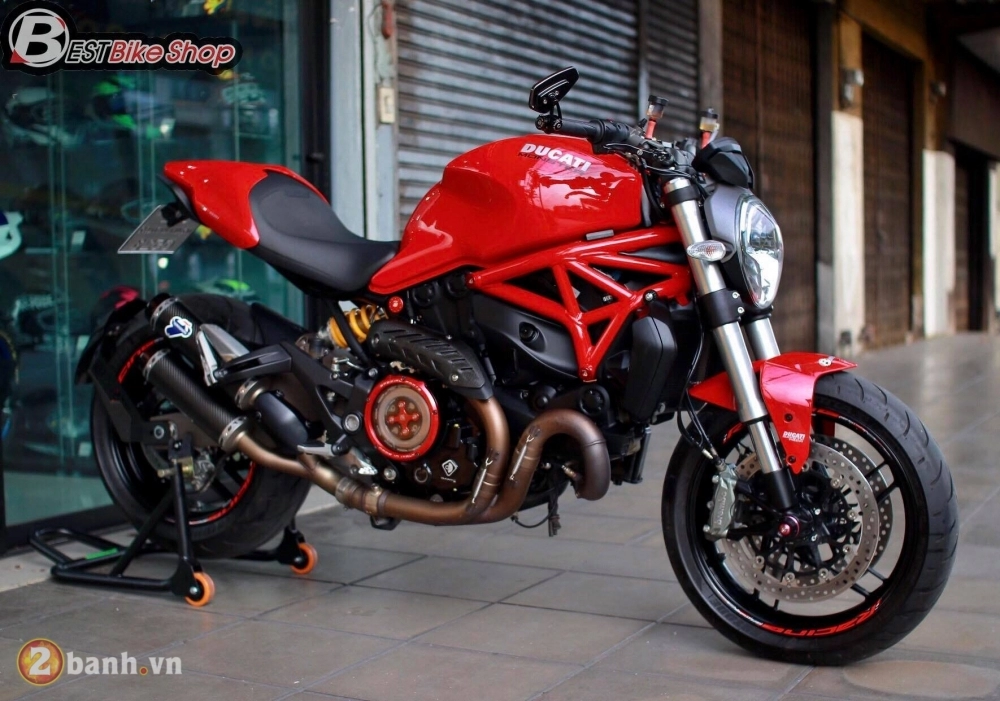 Ducati monster 821 phong thái nguyên bản nhưng không hề đơn giản