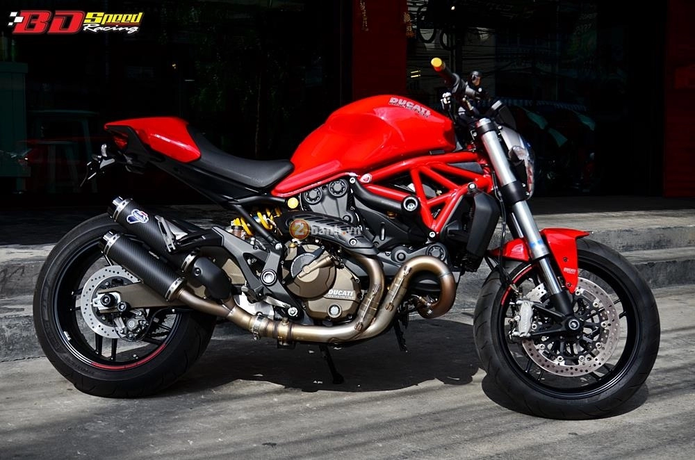 Ducati monster 821 quyến rũ với dàn đồ chơi độ vừa đủ