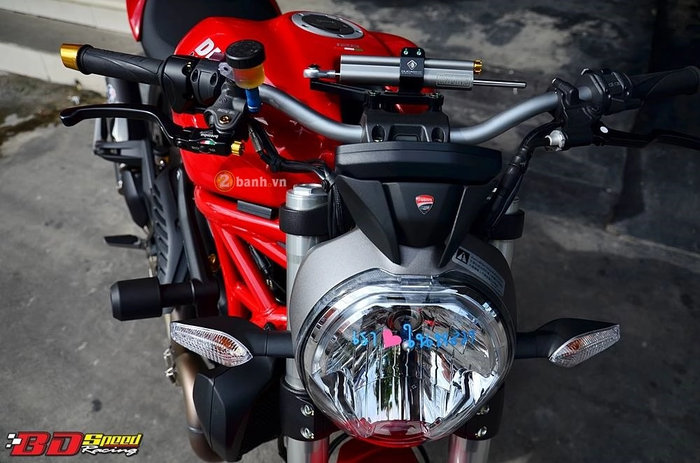 Ducati monster 821 quyến rũ với dàn đồ chơi độ vừa đủ