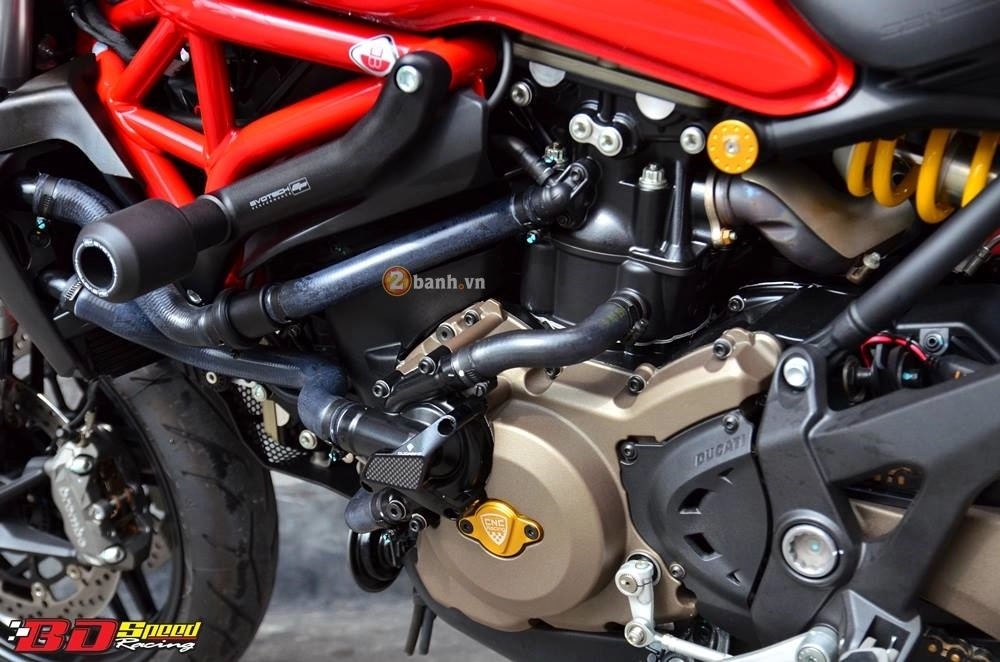 Ducati monster 821 quyến rũ với dàn đồ chơi độ vừa đủ