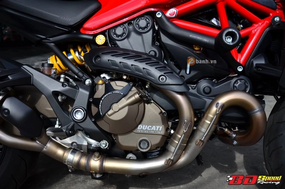 Ducati monster 821 quyến rũ với dàn đồ chơi độ vừa đủ