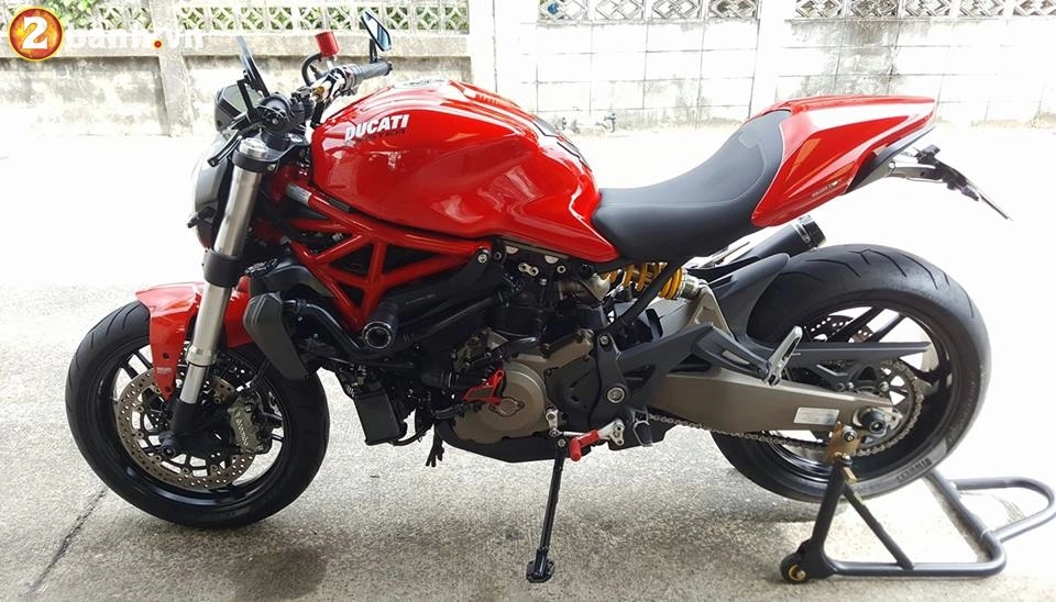 Ducati monster 821 trong bản độ đơn giản nhưng vẫn đầy kích thích