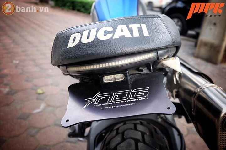 Ducati scrambler cá tính hơn trong bản độ với phong cách tracker