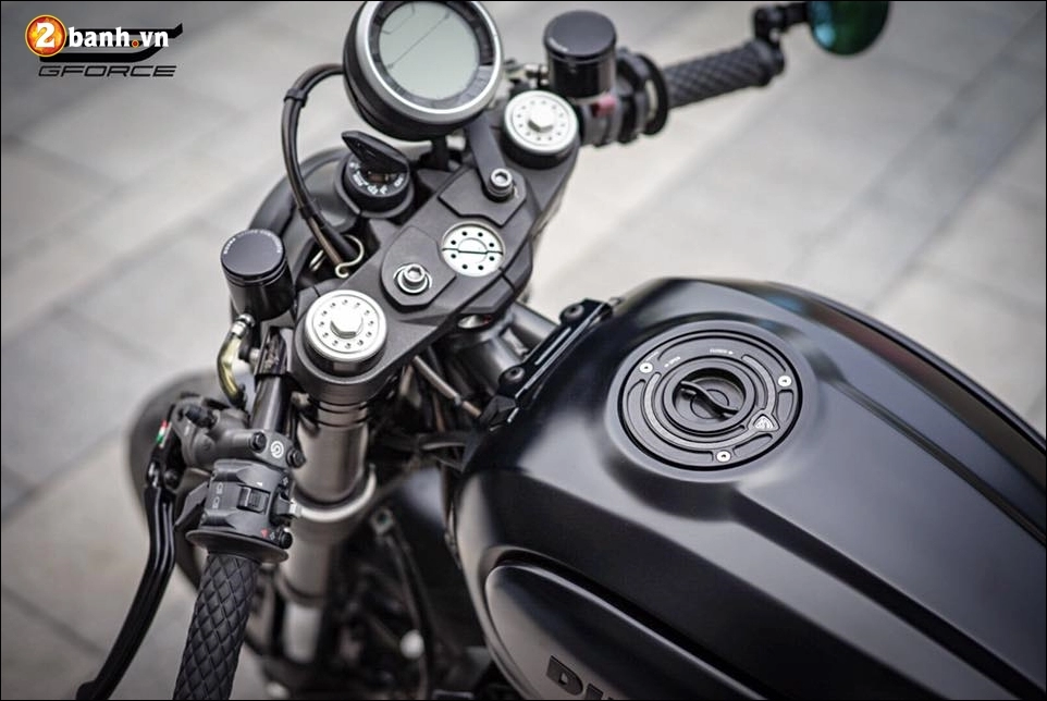 Ducati scrambler cafe racer độ dấu ấn dark edition