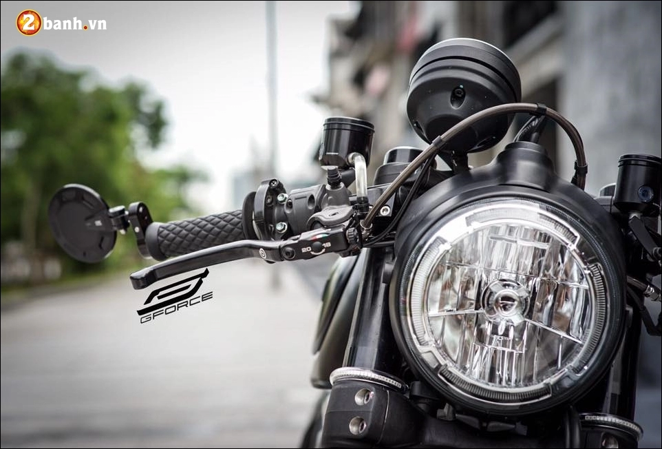 Ducati scrambler cafe racer độ dấu ấn dark edition