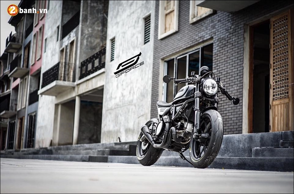 Ducati scrambler cafe racer độ dấu ấn dark edition