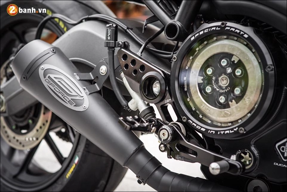 Ducati scrambler cafe racer độ dấu ấn dark edition