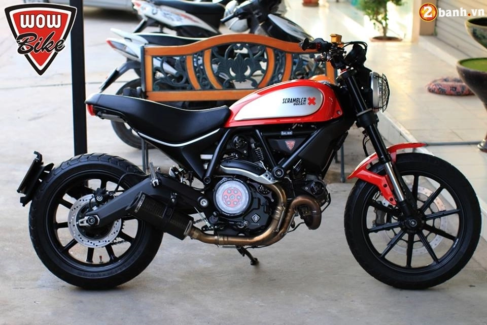 Ducati scrambler đẹp hút hồn trong bản độ cực chất