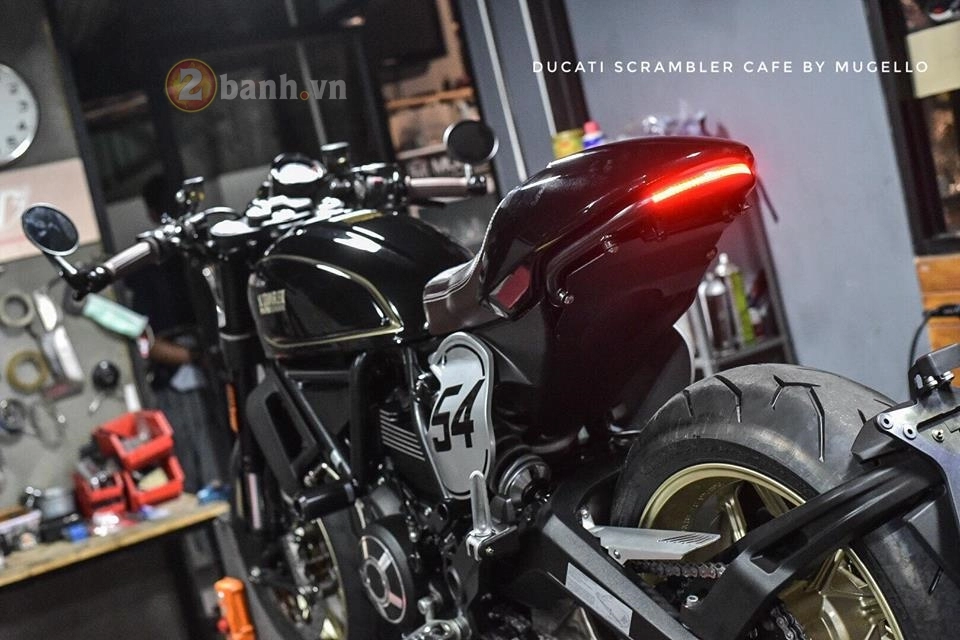 Ducati scrambler độ cafe racer cực chất