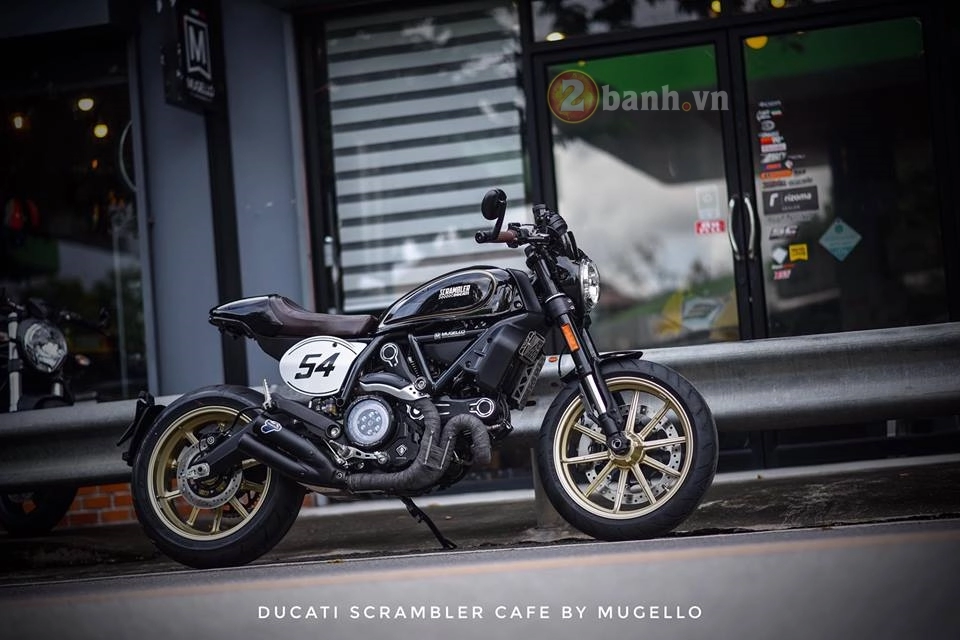 Ducati scrambler độ cafe racer cực chất