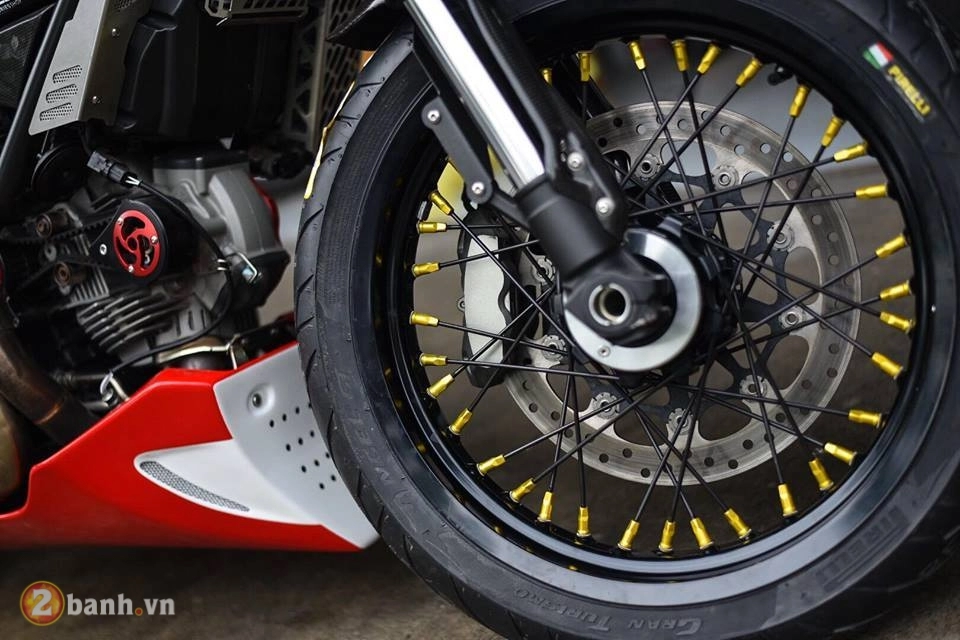 Ducati scrambler nổi loạn với phong cách tracker mang tên brat racer