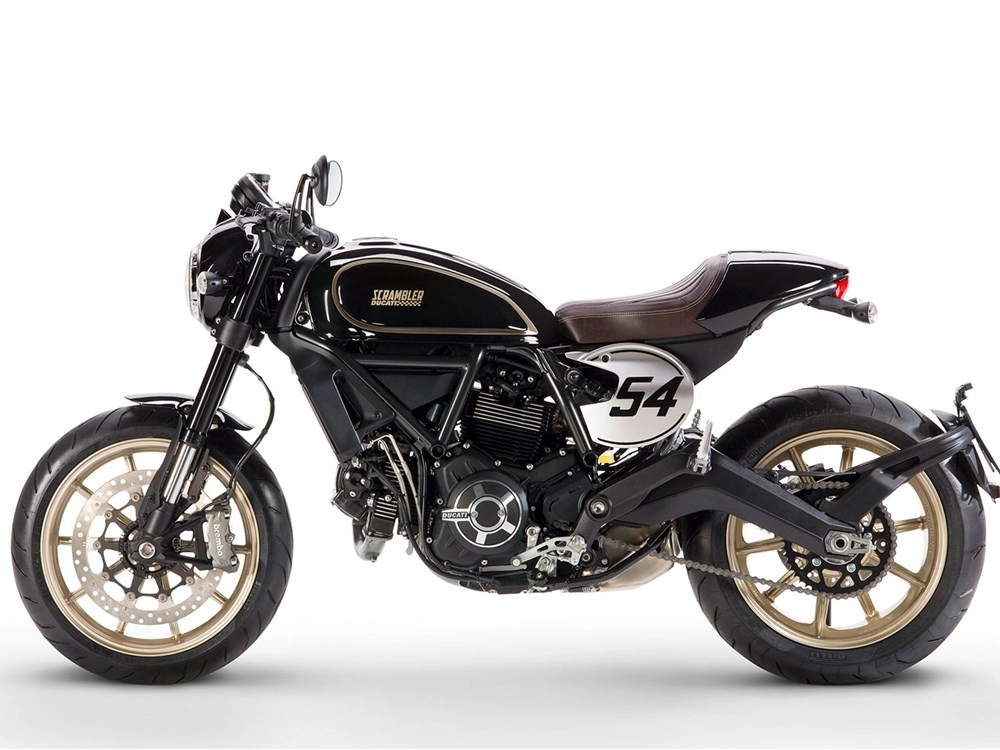 Ducati scrambler ra mắt phiên bản cafe racer tại eicma 2016