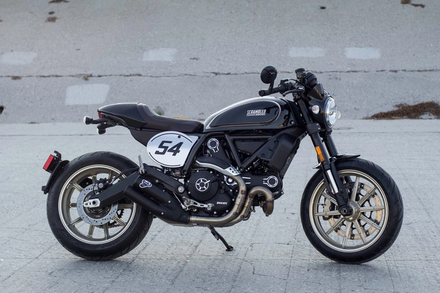 Ducati scrambler ra mắt phiên bản cafe racer tại eicma 2016