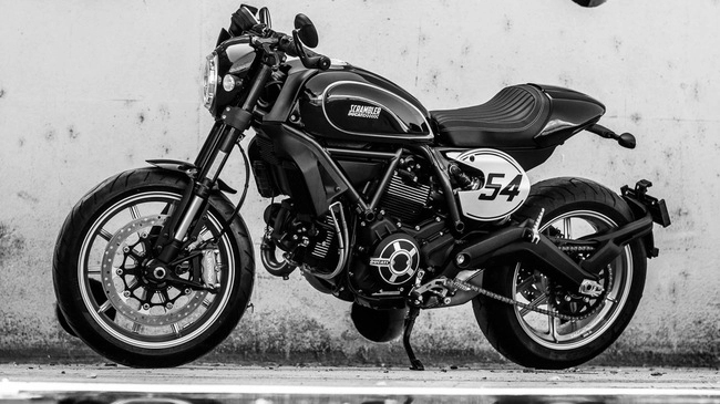 Ducati scrambler ra mắt phiên bản cafe racer tại eicma 2016