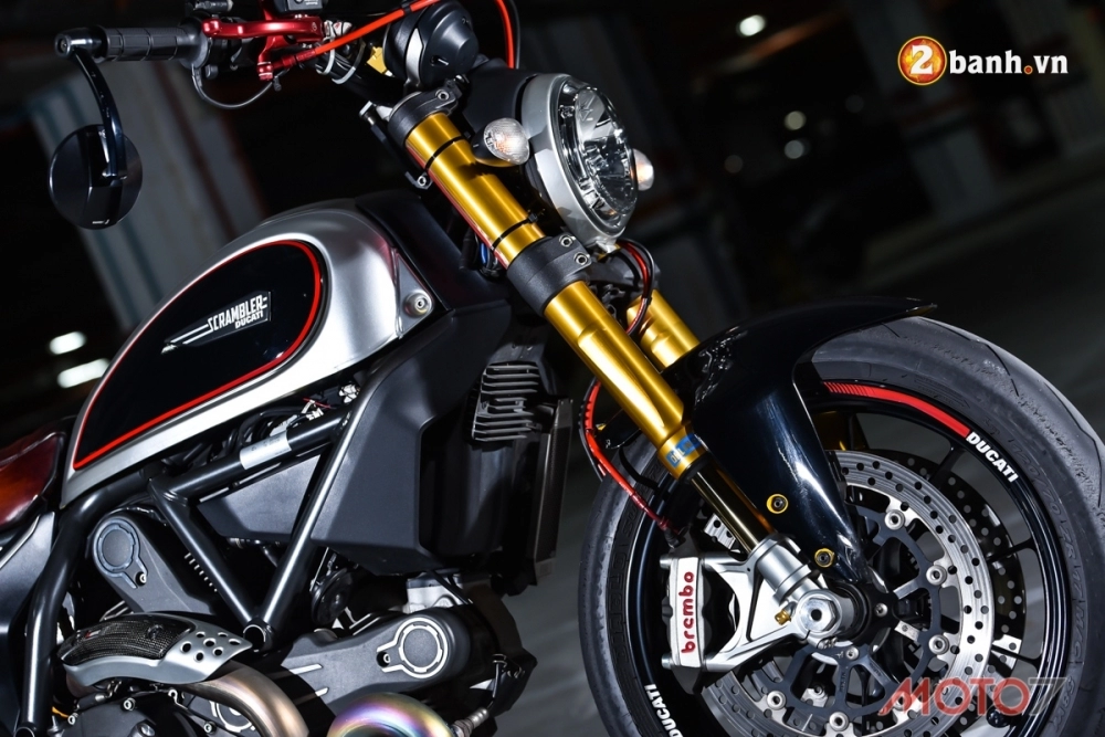 Ducati scrambler sự hòa trộn dư vị truyền thống và công nghệ tân tiến