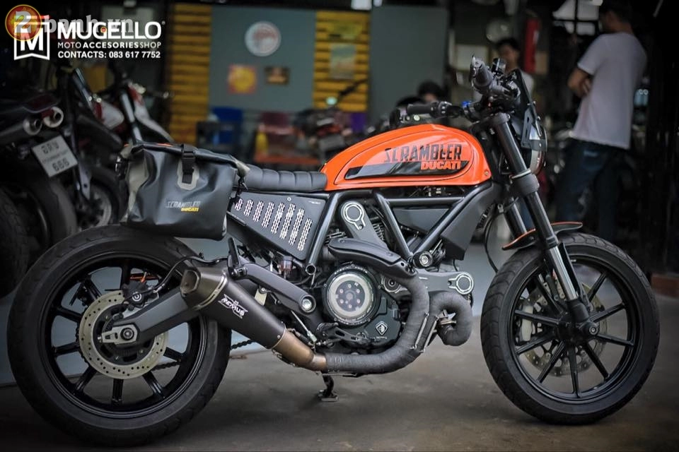 Ducati scrambler trẻ trung và cá tính hơn trong bản độ cực chất