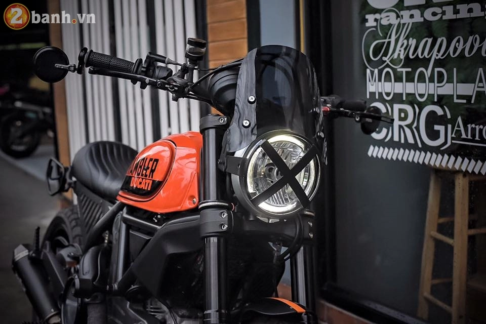 Ducati scrambler trẻ trung và cá tính hơn trong bản độ cực chất