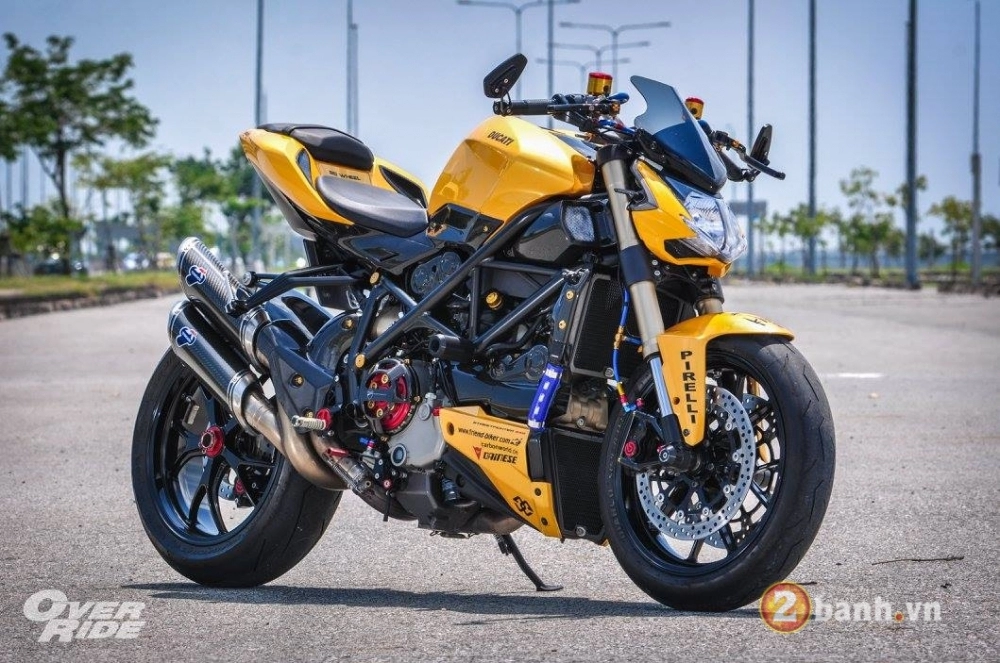 Ducati streetfighter 848 anh da vàng đầy phong cách và đẳng cấp