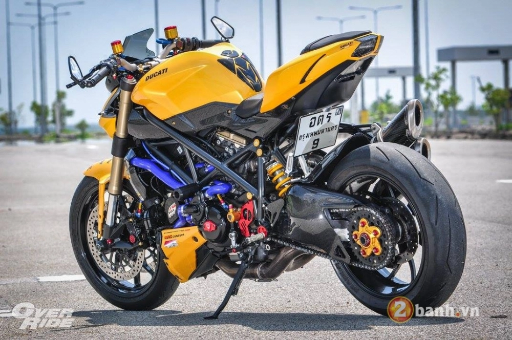 Ducati streetfighter 848 anh da vàng đầy phong cách và đẳng cấp