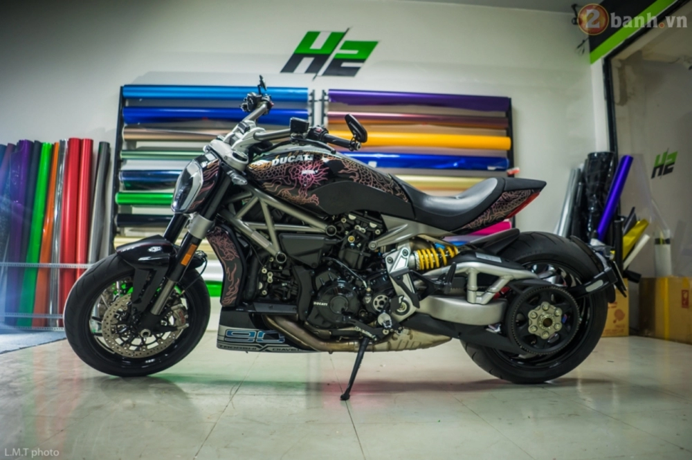 Ducati xdiavel hầm hố hơn trong bản độ tha thu rồng châu á