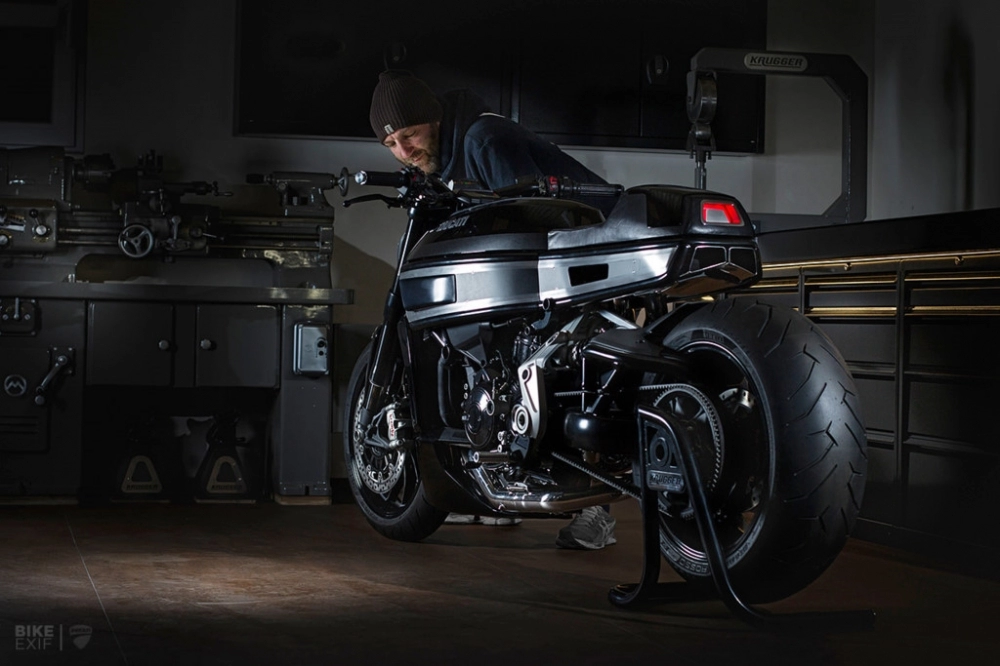 Ducati xdiavel s lột xác đầy ấn tượng với phong cách cafe racer