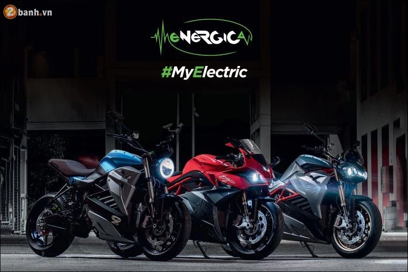 Energica ego- mô hình đại diện ban đầu cho giải đua moto-e electric gp