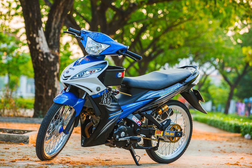 Exciter 135cc dung hòa với thiên nhiên