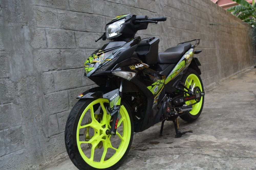 Exciter 150 đi tem agv achihuahua của biker quảng bình