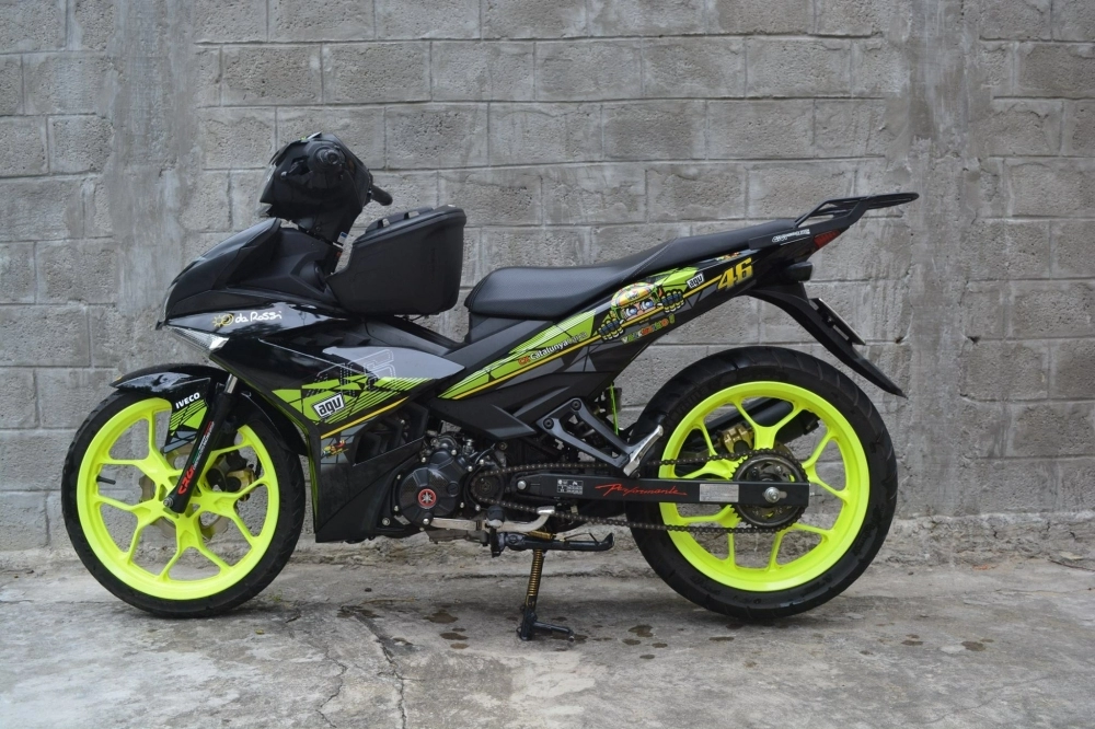 Exciter 150 đi tem agv achihuahua của biker quảng bình