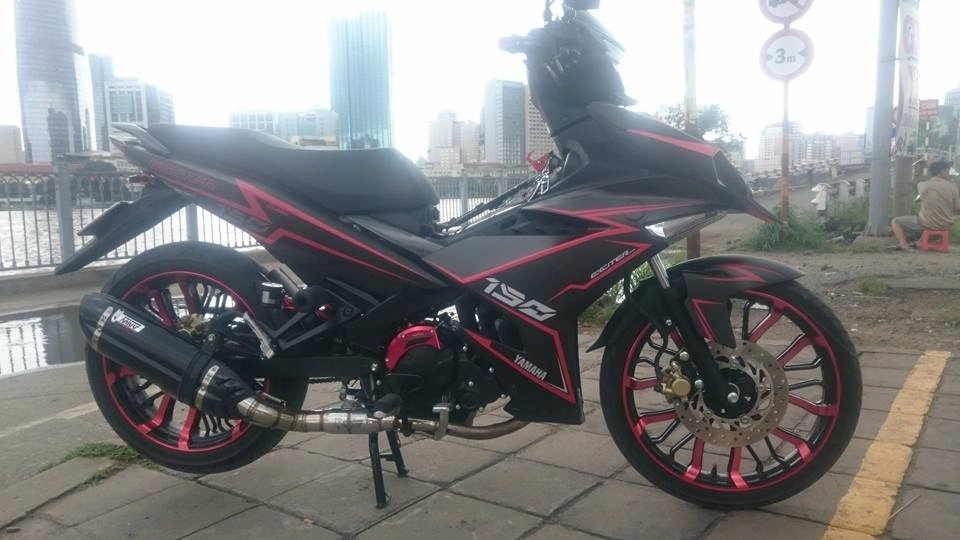 Exciter 150cc mang phong cách h2 huyền thoại