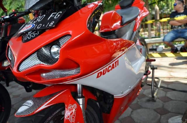 Exciter lên ducati 1098 đẹp ngỡ ngàng dân chơi