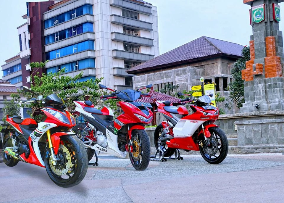 Exciter lên ducati 1098 đẹp ngỡ ngàng dân chơi