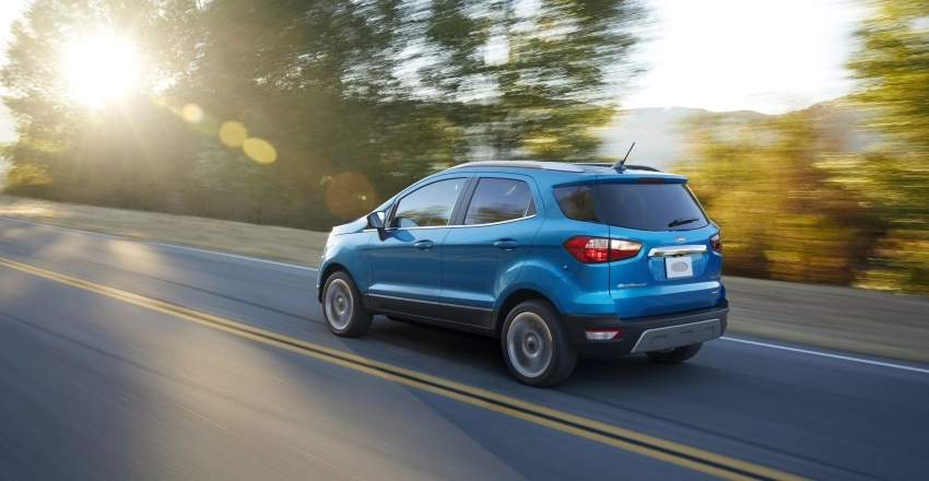 Ford ecosport bản nâng cấp dành cho thị trường mỹ