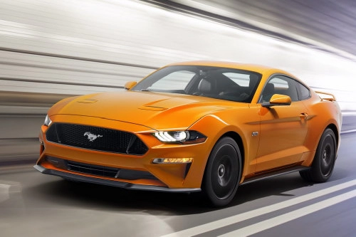 Ford mustang 2018 thiết kế mới hộp số 10 cấp