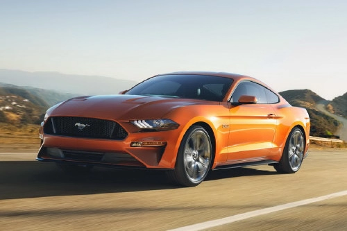 Ford mustang 2018 thiết kế mới hộp số 10 cấp