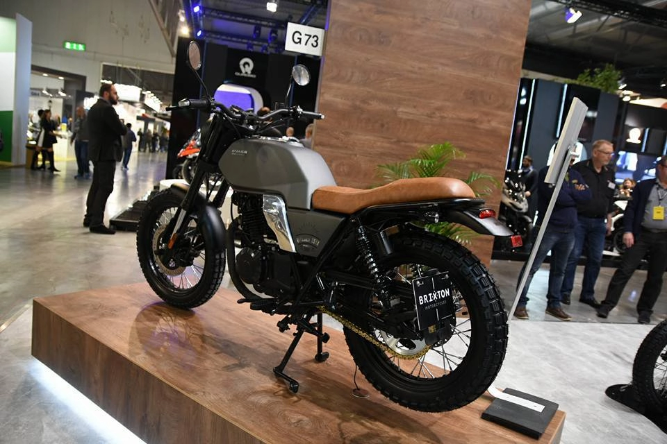 Hình ảnh chi tiết cụ thể brixton bx250 xuất hiện tại triển lãm eicma 2017