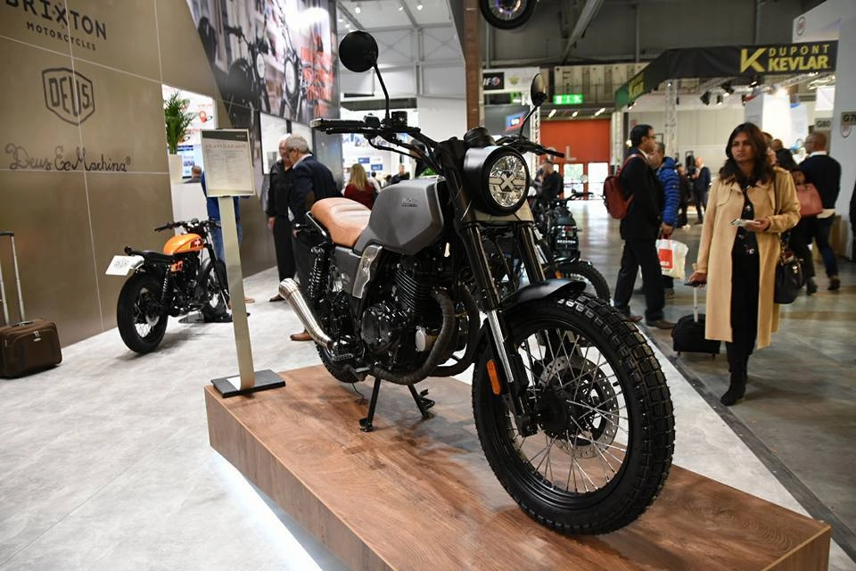 Hình ảnh chi tiết cụ thể brixton bx250 xuất hiện tại triển lãm eicma 2017