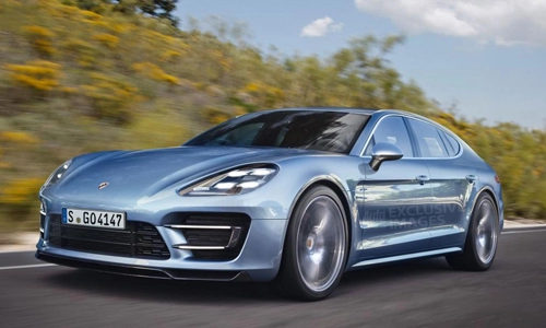  hình ảnh đầu tiên về porsche panamera thế hệ mới 