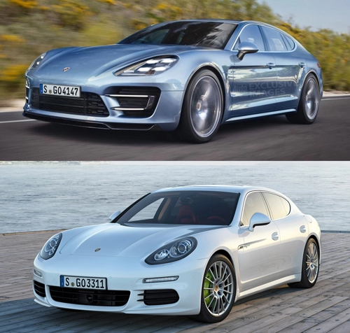  hình ảnh đầu tiên về porsche panamera thế hệ mới 