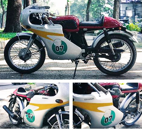  honda 67 phong cách racing cổ điển ở sài gòn 