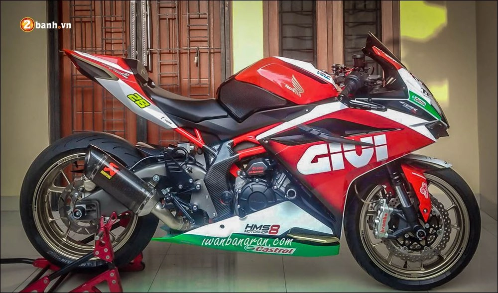 Honda cbr250rr cách tân dàn chân kịch độc từ đàn anh cbr1000rr