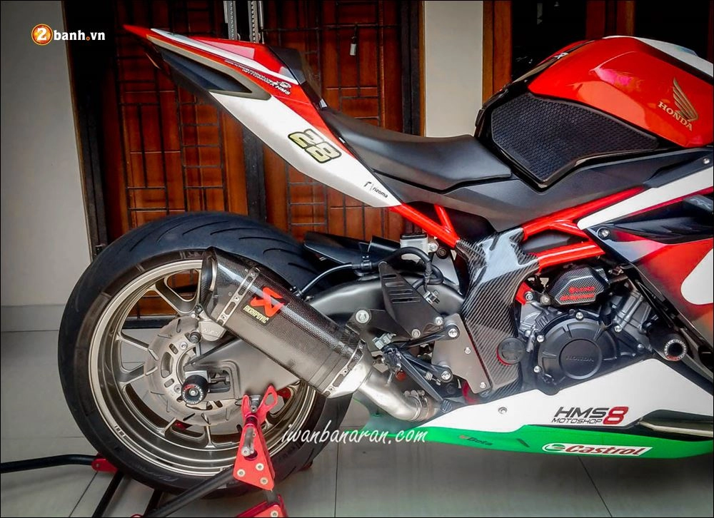 Honda cbr250rr cách tân dàn chân kịch độc từ đàn anh cbr1000rr