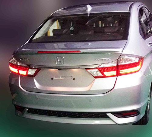 Honda city 2017 lộ diện trước ngày ra mắt