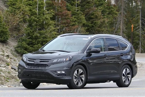  honda cr-v 2016 lần đầu xuất hiện trên đường thử 