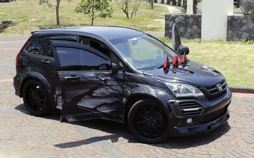  honda cr-v độ phong cách batman 