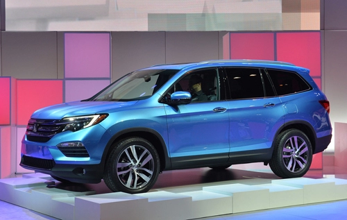  honda pilot 2016 - suv gia đình đàn anh cr-v 