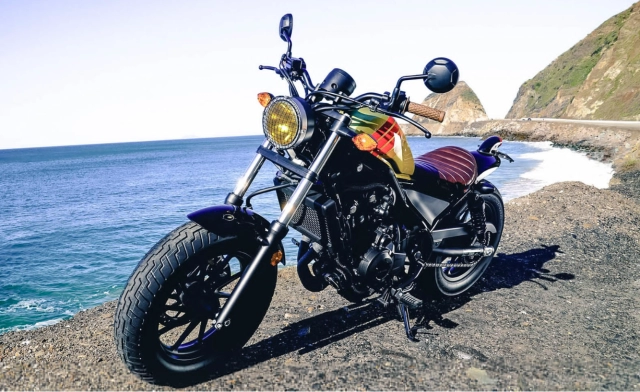 Honda rebel 2017 nổi loạn với phong cách california