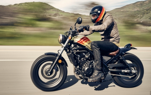 Honda rebel 2017 nổi loạn với phong cách california