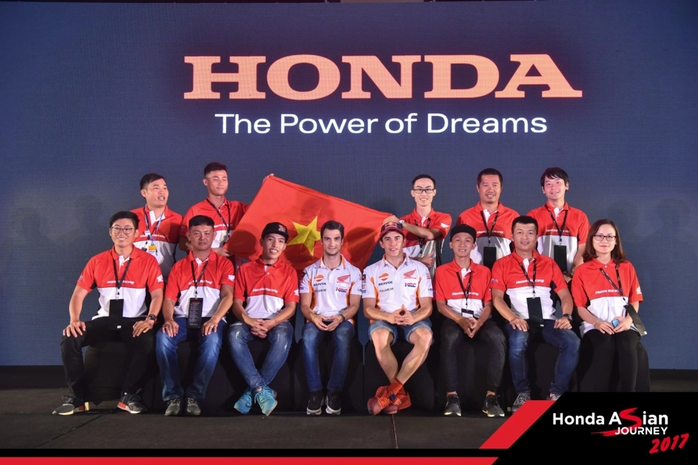 Honda việt nam tham gia hành trình châu á honda asian journey 2017