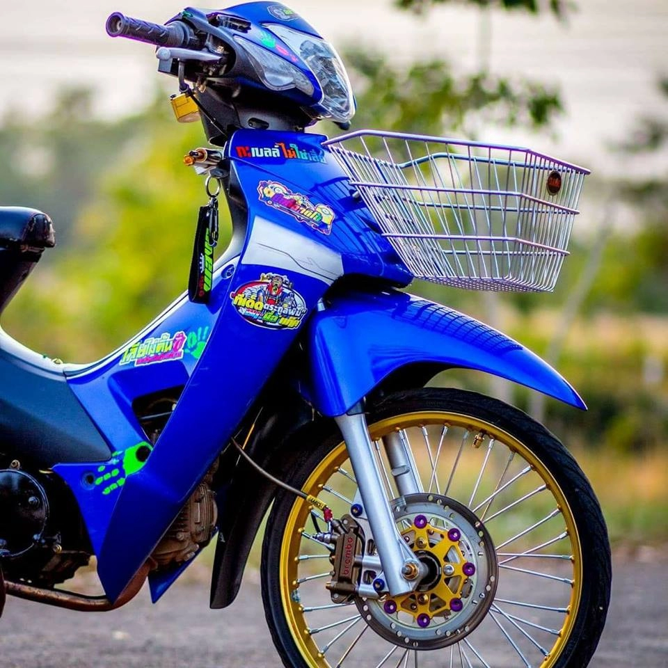 Honda wave độ cuốn hút mọi ánh nhìn bởi vẻ đẹp tinh tế của biker thailand